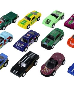 Automobilių rinkinys metalinis frikcinis 1:64