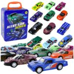 Automobilių rinkinys metalinis frikcinis 1:64