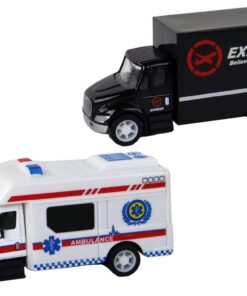 Automobilių rinkinys visureigis ledainė 1:87
