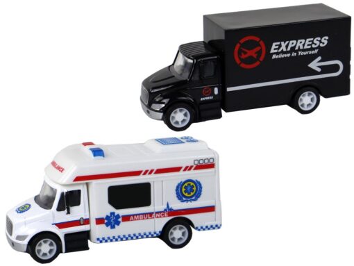 Automobilių rinkinys visureigis ledainė 1:87