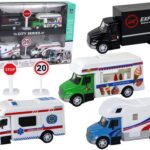 Automobilių rinkinys visureigis ledainė 1:87