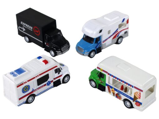 Automobilių rinkinys visureigis ledainė 1:87