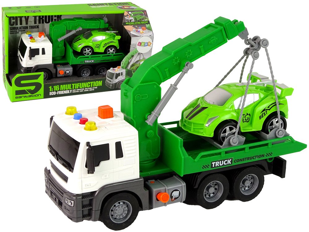 Automobilių transporterio tralas – pagalba kelyje 1:16 Automobilių transporterio tralas – pagalba kelyje 1:16