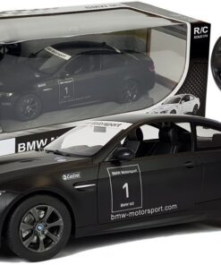 BMW M3 RASTAR 1:14 – juodas nuotolinio valdymo automobilis (2.4G)