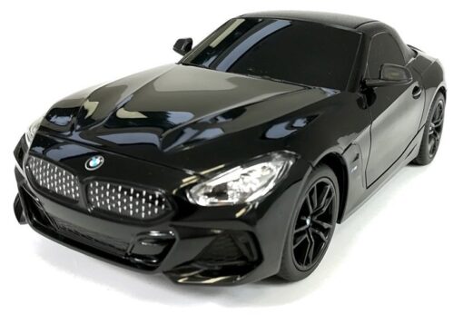 BMW Z4 Roadster RASTAR 1:24 – juodas nuotolinio valdymo automobilis (27 MHz)