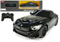 BMW Z4 Roadster RASTAR 1:24 – juodas nuotolinio valdymo automobilis (27 MHz)