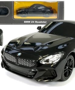 BMW Z4 Roadster RASTAR 1:24 – juodas nuotolinio valdymo automobilis (27 MHz)