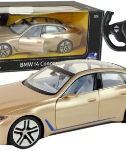BMW i4 RASTAR 1:14 – auksinis nuotolinio valdymo automobilis