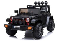 BRD‑7588 juodas elektrinis vaikiškas visureigis – 12V
