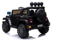 BRD‑7588 juodas elektrinis vaikiškas visureigis – 12V