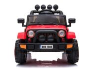 BRD‑7588 raudonas elektrinis vaikiškas visureigis – 12V