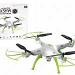 Baltai žalias rc dronas x5hw