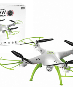 Baltai žalias rc dronas x5hw