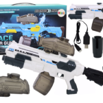Baltas automatinis vandens šautuvas M416