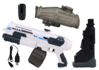 Baltas automatinis vandens šautuvas M416