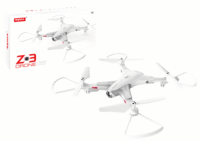 Baltas rc dronas z3 su kamera