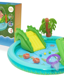 Bestway „Crocodile“ pripučiamas vandens žaidimų centras