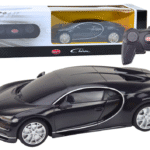 Bugatti Veyron Chiron 1:24 – juodas nuotolinio valdymo automobilis
