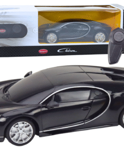 Bugatti Veyron Chiron 1:24 – juodas nuotolinio valdymo automobilis