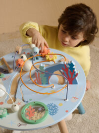 CLASSIC WORLD medinis veiklos staliukas „Sea Life“ (muzikinis ir edukacinis)