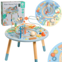 CLASSIC WORLD medinis veiklos staliukas „Sea Life“ (muzikinis ir edukacinis)
