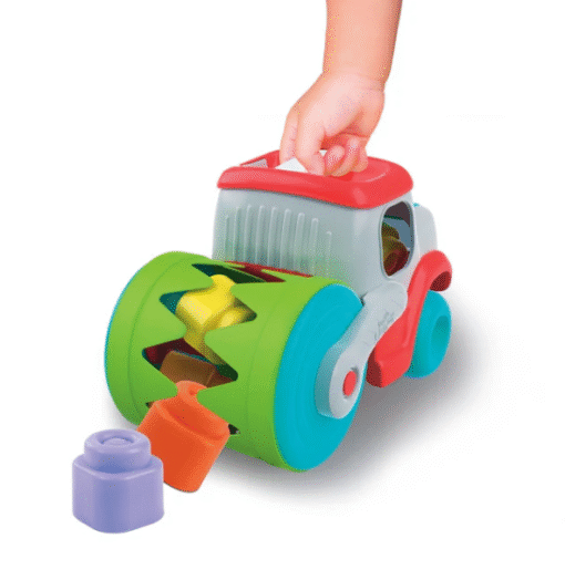 Clemmy Sensorinis Riedantis Rūšiuoklis – Roller Shape Sorter