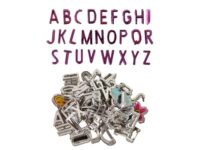 DIY Papuošalų rinkinys – Apyrankės su raidėmis