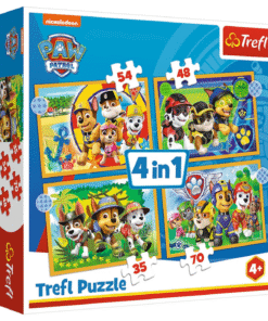 Dėlionė 4in1 Paw Patrol