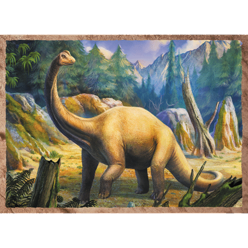 Dėlionė – 4in1 dinozaurai