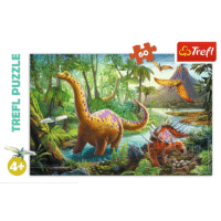 Dėlionė „Dinozaurų žygis“ – 60 detalių