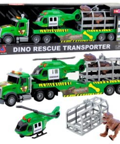 Dino transporterio vilkikas su sraigtasparniu 53 cm