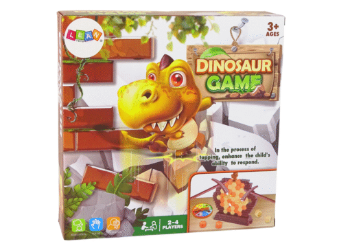 Dinozauras pavojuje – vikrumo ir reakcijos žaidimas
