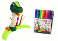 Dinozauras piešimo projektorius su garsais
