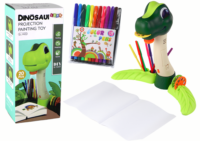 Dinozauras piešimo projektorius su garsais