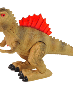 Dinozauras su garais ir šviesomis