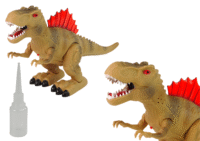 Dinozauras su garais ir šviesomis