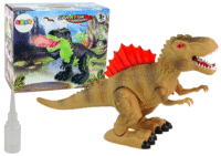 Dinozauras su garais ir šviesomis
