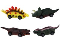 Dinozaurų automobiliai traukiami 8 vnt