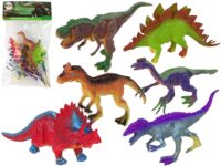 Dinozaurų figūrėlės spalvotos 6vnt
