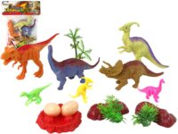 Dinozaurų figūrėlių rinkinys su aksesuarais