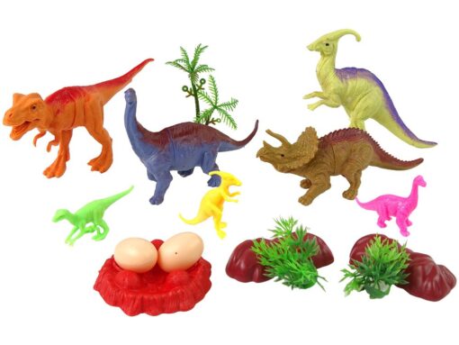 Dinozaurų figūrėlių rinkinys su aksesuarais