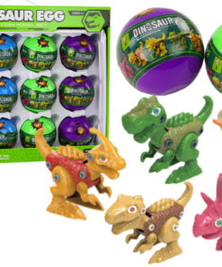 Dinozaurų sukami kiaušiniai 12 vnt
