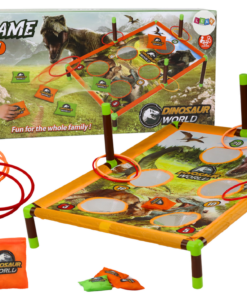 Dinozaurų taiklumo žaidimas 2in1 lenta