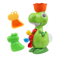 Dinozaurų vonios žaislų rinkinys vaikams