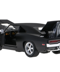 Dodge Charger R/T RC 1:16 juodas sportinis automobilis