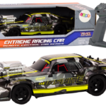 Drift automobilis guminiais ratais juodas
