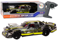 Drift automobilis guminiais ratais juodas