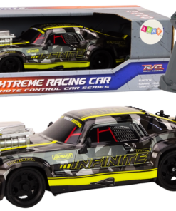 Drift automobilis guminiais ratais juodas
