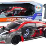 Drift automobilis guminiais ratais raudonas