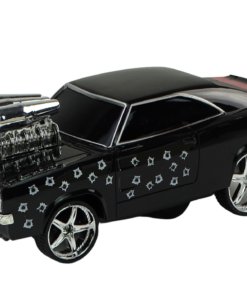 Drift automobilis valdomas pultu juodas